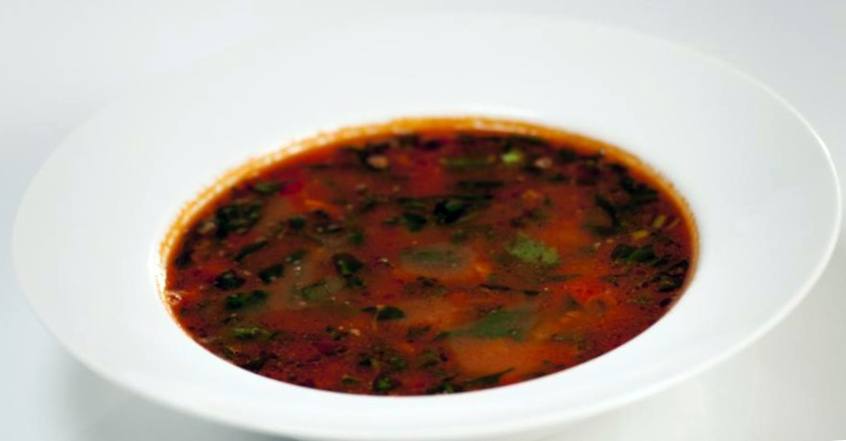 Рецепт Томатный суп с морепродуктами  шаг-4