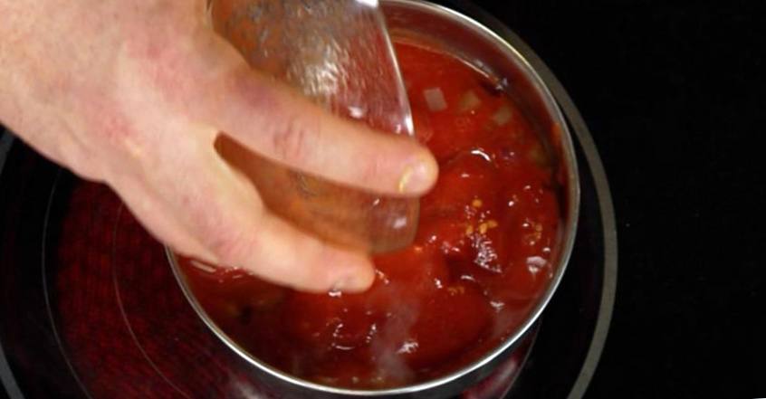 Рецепт Томатный суп с пельмешками  шаг-2