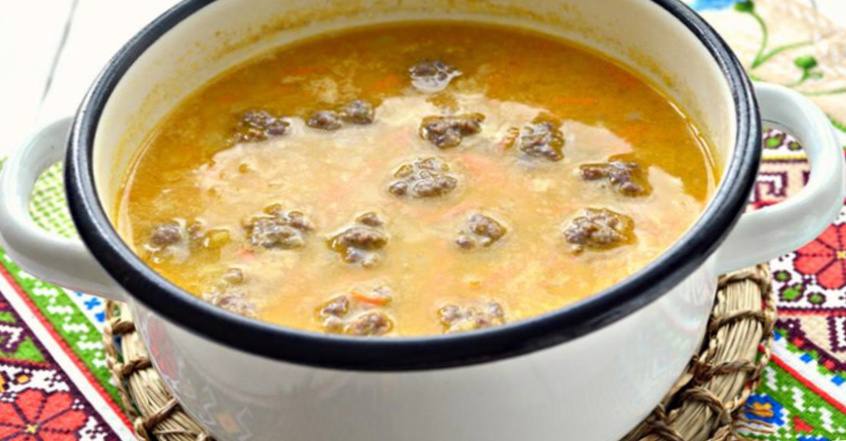 Рецепт Вермишелевый суп с мясными фрикадельками шаг-6