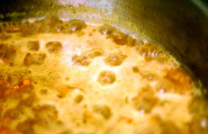 Рецепт Кокосовый острый суп с чечевицей шаг-6