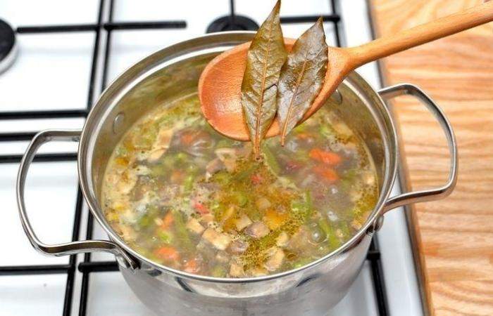 Рецепт Овощной суп с перловой крупой шаг-5