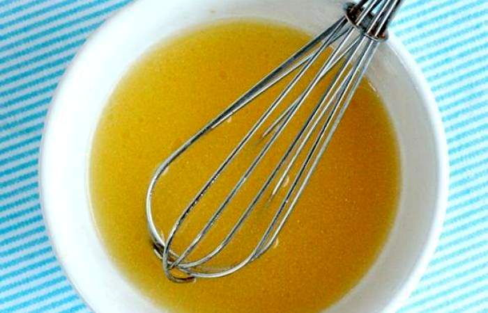 Рецепт Салат со шпинатом и нектарином шаг-12