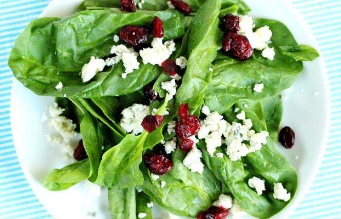 Рецепт Салат со шпинатом и нектарином шаг-7