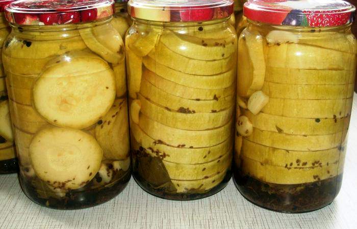 Рецепт Соленые кабачки на зиму Готовим Вегетарианские Соленые кабачки на зиму