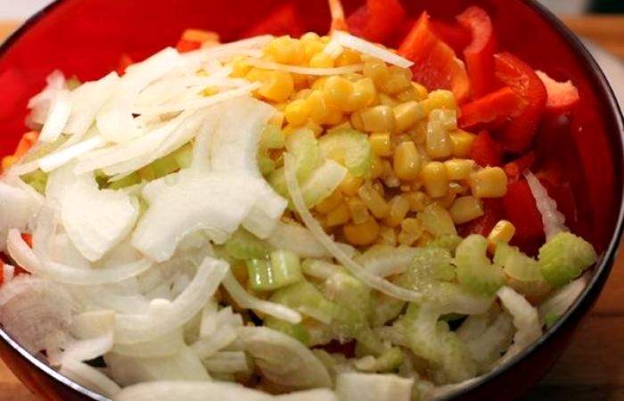 Рецепт Техасский салат с авокадо шаг-7