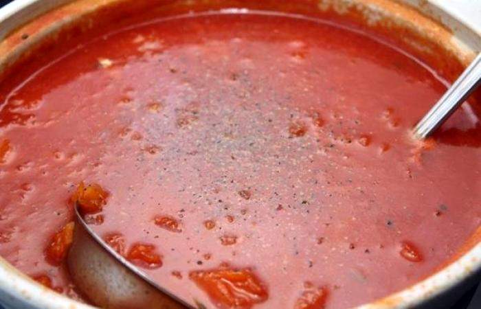 Рецепт Томатный суп с тыквой шаг-5