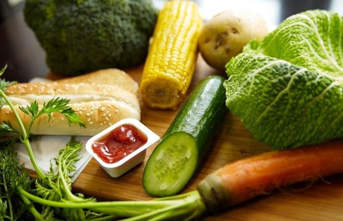 Рецепт Вегетарианский бургер шаг-1
