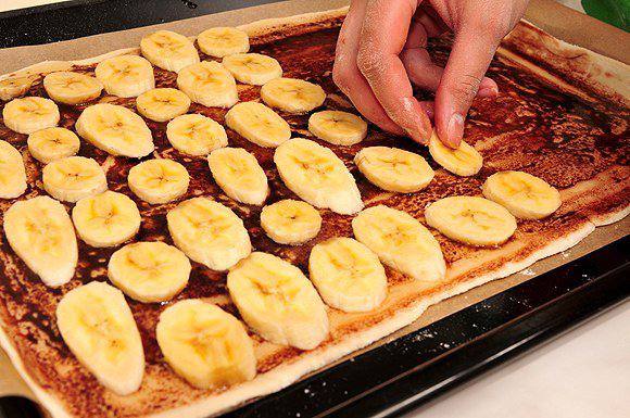 Рецепт Банановый пирог с корицей шаг-3