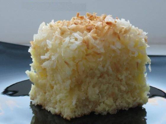 Рецепт Кокосовый кухен Готовим Выпечка Кокосовый кухен