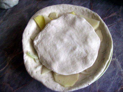 Рецепт Лепешки с сырым картофелем шаг-7