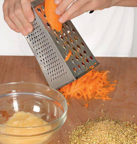 Рецепт Морковный кекс с грецкими орехами шаг-1
