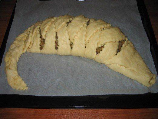 Рецепт Мясной пирог «Крокодил» шаг-6