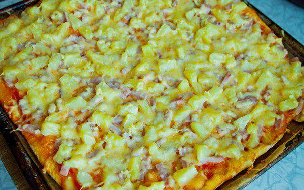 Рецепт Пицца «Гавайская» шаг-7