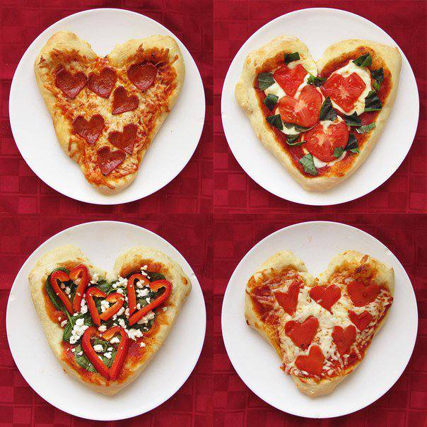 Рецепт Пицца в форме сердца шаг-1