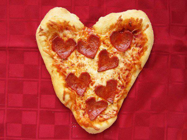 Рецепт Пицца в форме сердца  шаг-2