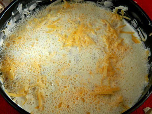 Рецепт Пирог из лаваша с сыром  шаг-4