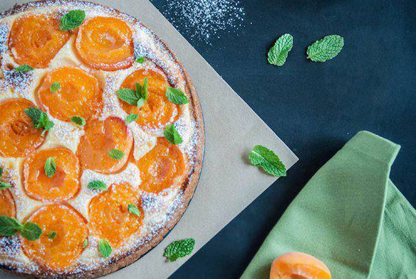 Рецепт Пирог с творогом и абрикосами шаг-8