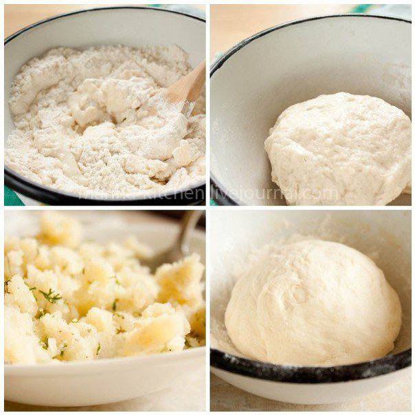 Рецепт Пирожки с картошкой шаг-3