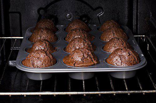 Рецепт Шоколадные кексы без яиц шаг-9