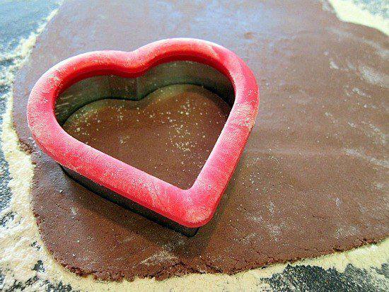 Рецепт Шоколадно-коричные «сердца» шаг-3