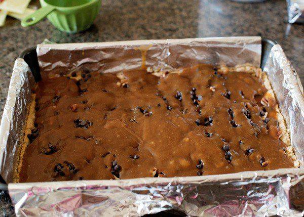 Рецепт Шоколадно-овсяное печенье кармелитас шаг-6