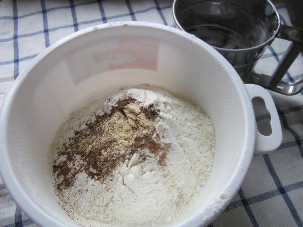 Рецепт Тыквенный пирог под цитрусовым кремом шаг-1