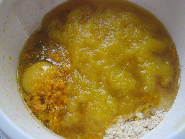 Рецепт Тыквенный пирог под цитрусовым кремом шаг-3