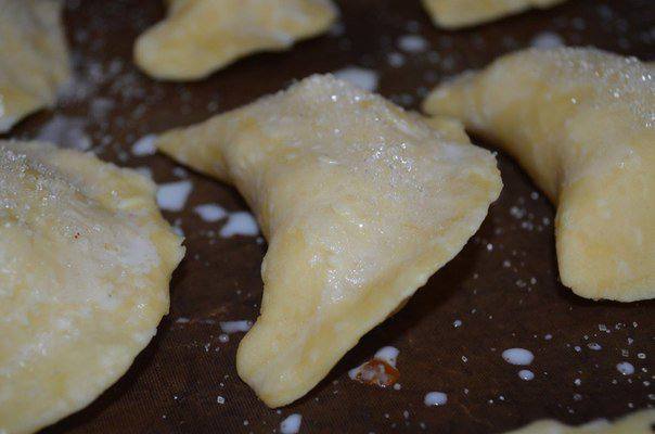 Рецепт Яблочные пирожки из сырного теста шаг-5