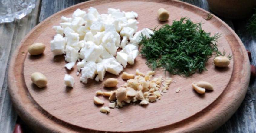 Рецепт Арепы с адыгейским сыром и арахисом  шаг-2