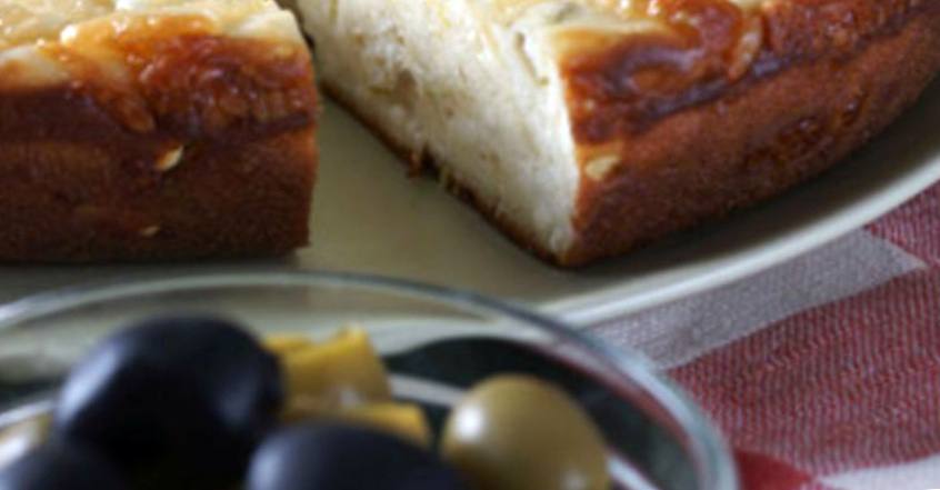 Рецепт Греческий пирог с луком и сыром шаг-1