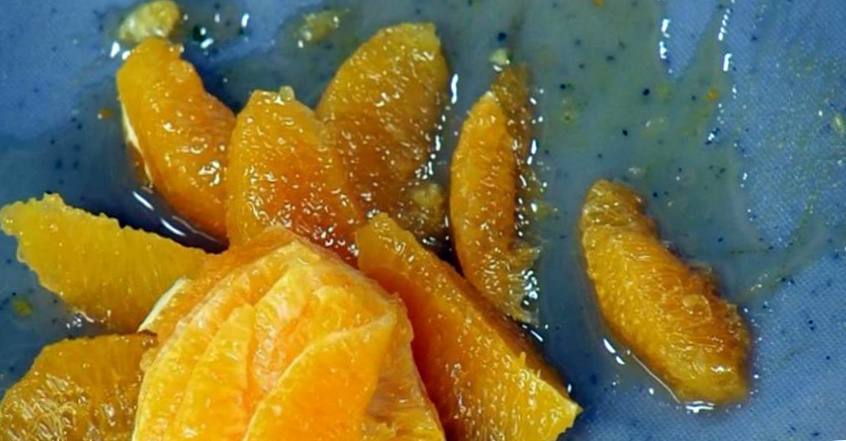 Рецепт Креп Сюзет — блинчики с апельсиновой цедрой и ромом  шаг-2