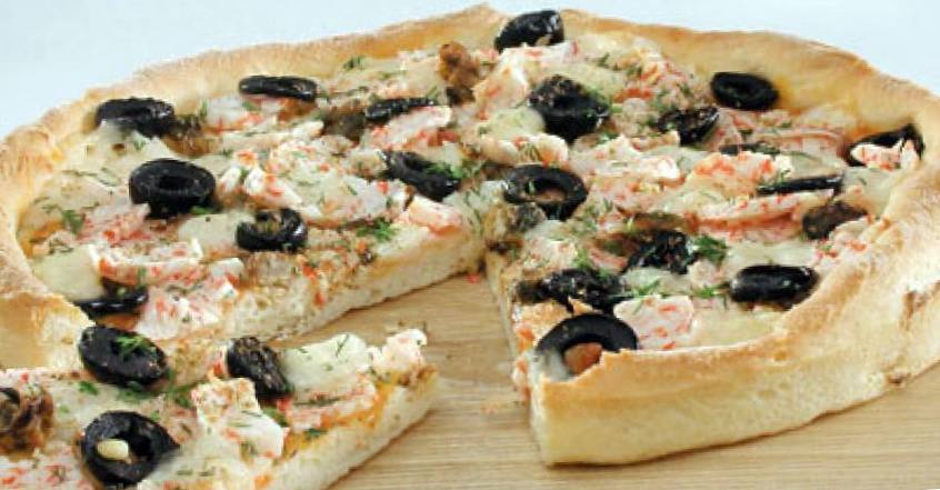 Рецепт Пицца морская шаг-1