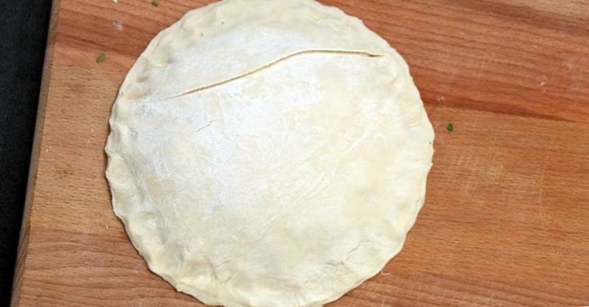 Рецепт Пирог с грибами и сыром  шаг-2