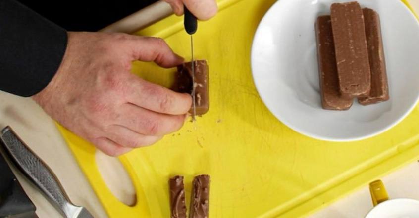 Рецепт Шоколадная темпура шаг-1
