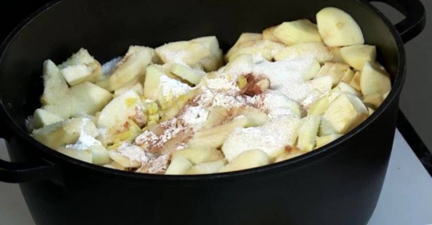 Рецепт Яблочный пирог шаг-3