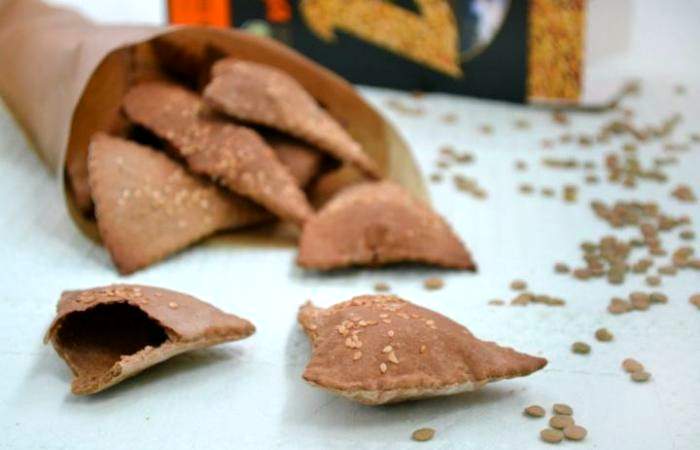 Рецепт Чипсы из чечевицы Готовим Выпечка Чипсы из чечевицы