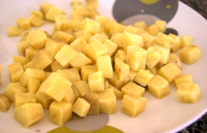 Рецепт Кексы с картофелем и орехами  шаг-2