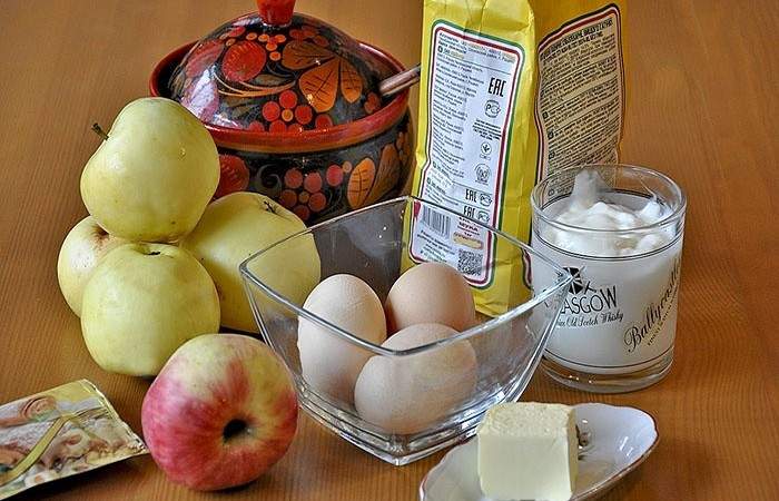 Рецепт Корнуэльский пирог с яблоками шаг-1
