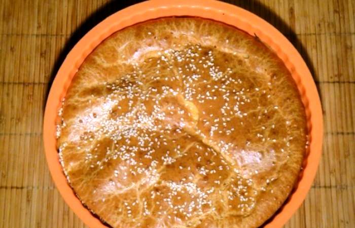 Рецепт Ленивый капустный пирог шаг-11