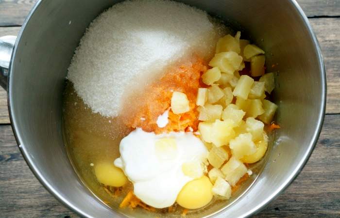 Рецепт Морковные капкейки  шаг-4