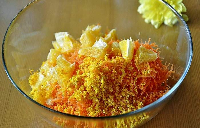 Рецепт Морковный пирог с апельсином  шаг-2