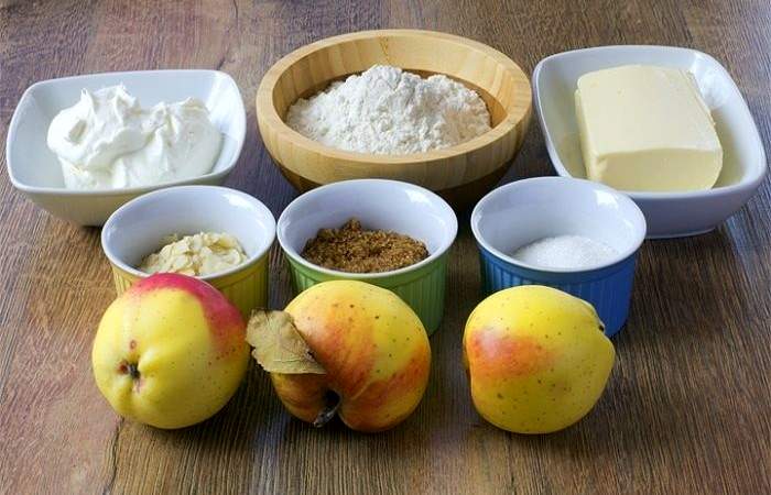 Рецепт Нежный яблочный пирог шаг-1