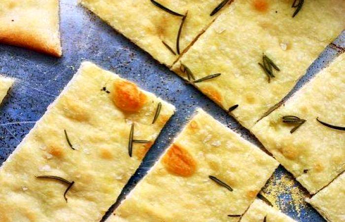 Рецепт Пицца с розмарином Готовим Выпечка Пицца с розмарином