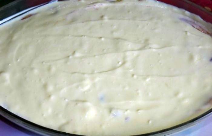 Рецепт Пирог с творогом и ягодами шаг-9