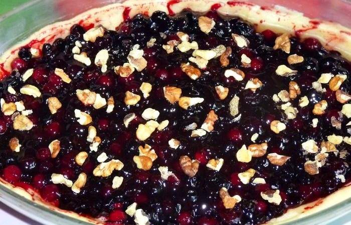 Рецепт Пирог с творогом и ягодами шаг-8