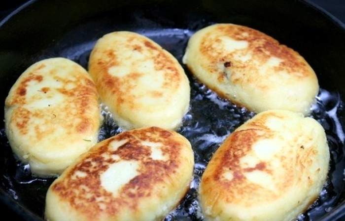 Рецепт Пирожки с грибами из картофельного теста шаг-14