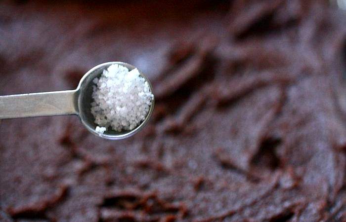 Рецепт Шоколадное пирожное с солью  шаг-4