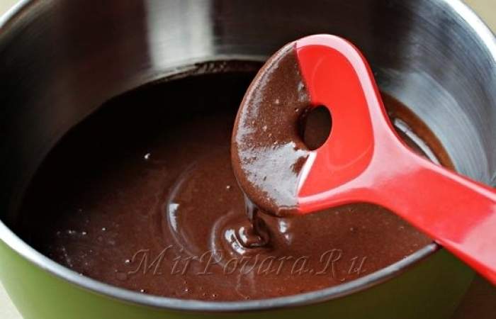Рецепт Торт из шоколадных блинчиков  шаг-2