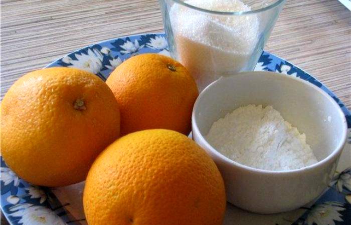 Рецепт Творожный пирог с апельсинами шаг-3