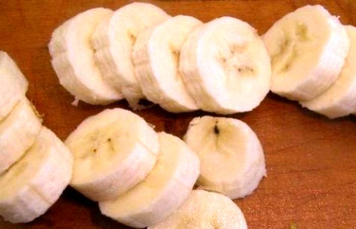 Рецепт Творожное пирожное с бананом  шаг-4